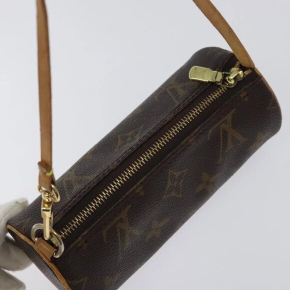 LOUIS VUITTON Monogram Papillon Pouch LV Auth 126576 - Picture 7 of 14